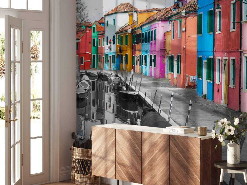 Case di pescatori colorate