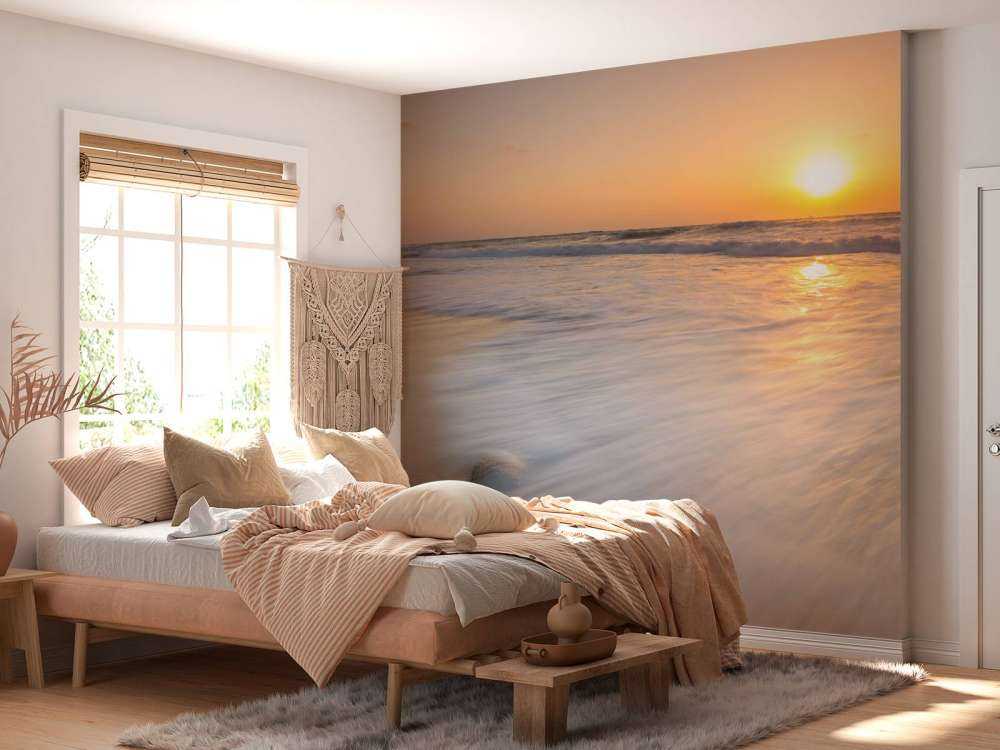 Tramonto sulla spiaggia