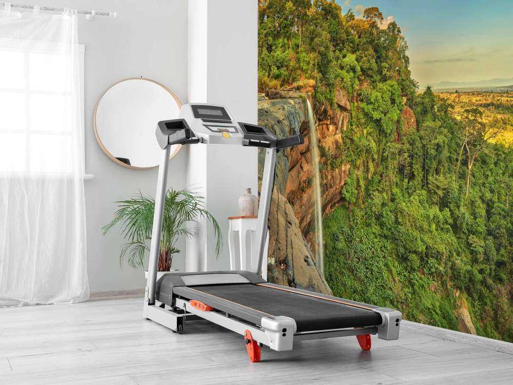 Cascata su una scogliera