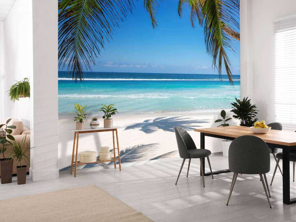 Spiaggia sotto il mare