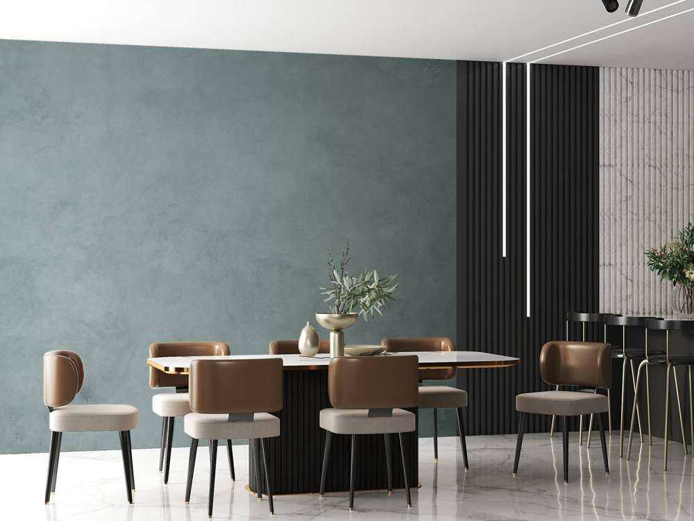 Calcestruzzo con sfumature di verde