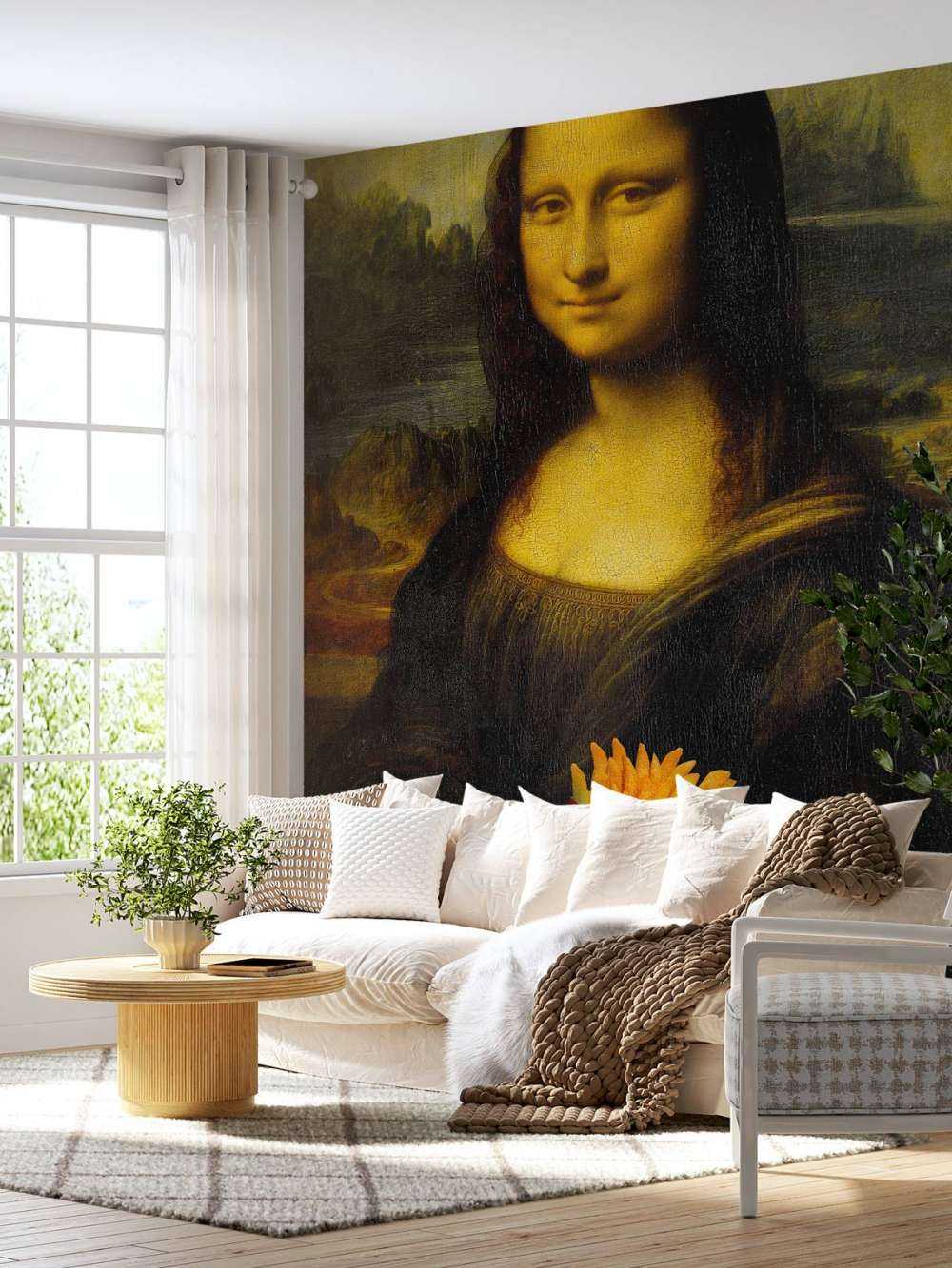 Monna Lisa con patatine fritte