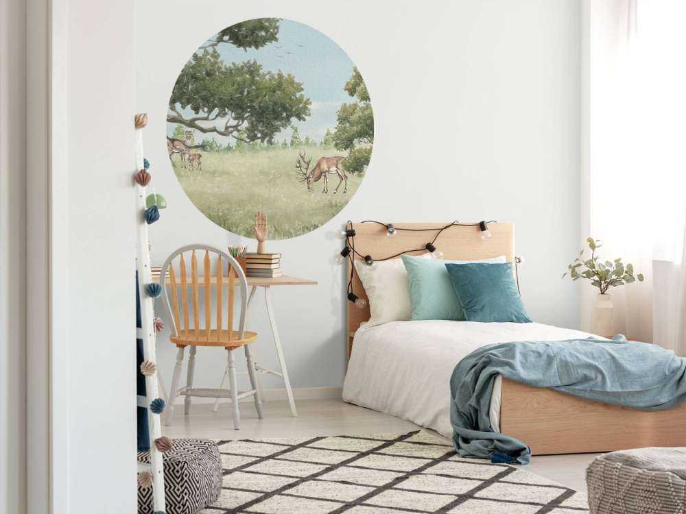 Paesaggio con animali