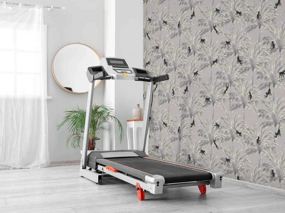 Scimmie tropicali - grigio