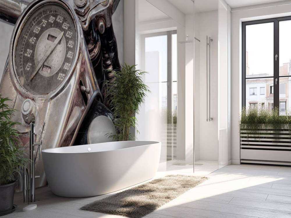 Serbatoio e tachimetro