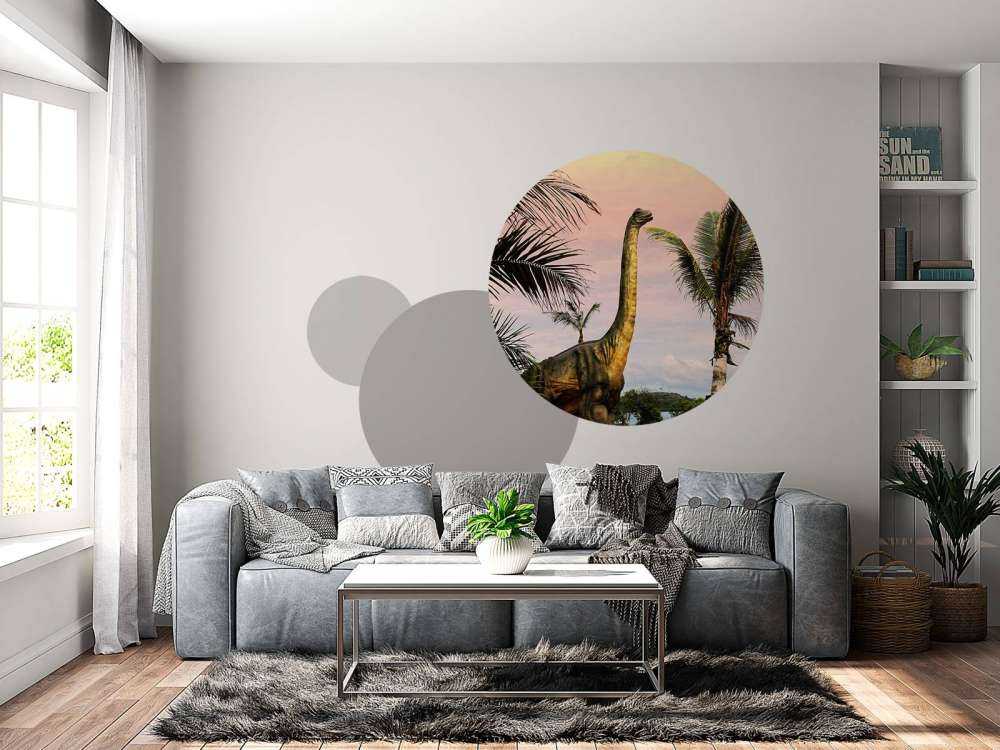 Foto carta da parati dinosauro