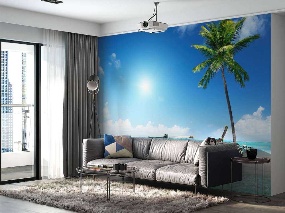 Isola disabitata e una barca