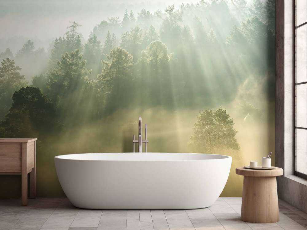 L'alba tra le colline