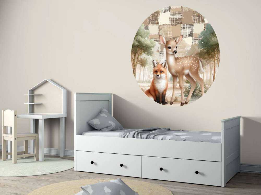 Animali selvatici in tonalità calde