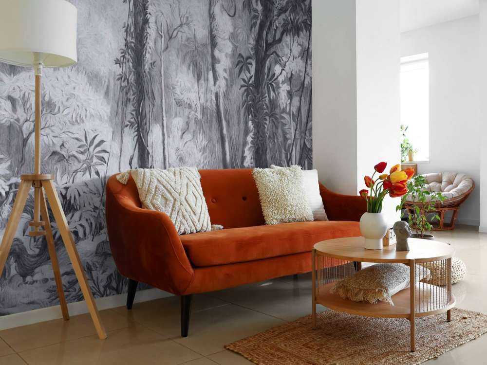 Foresta tropicale - grigio