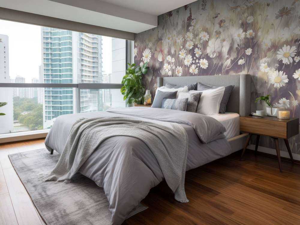 Lussureggiante Verde dell'Estate Marrone Dorato