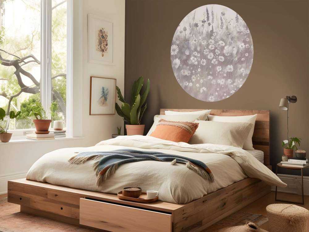 Verde Lussureggiante dell'Estate Rosa Smorzato