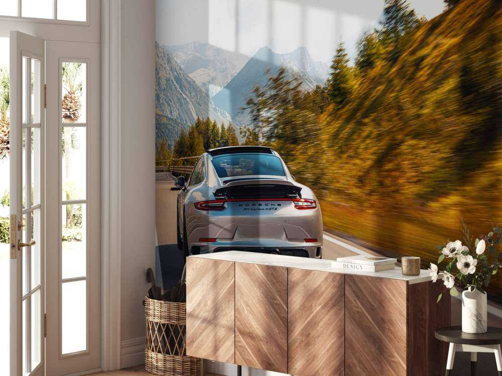 Porsche 911 Carrera GTS in montagna