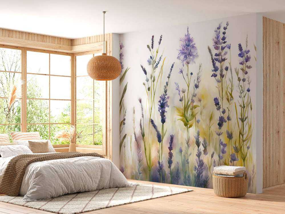 Lavanda Radura Senza Giunte Pastello