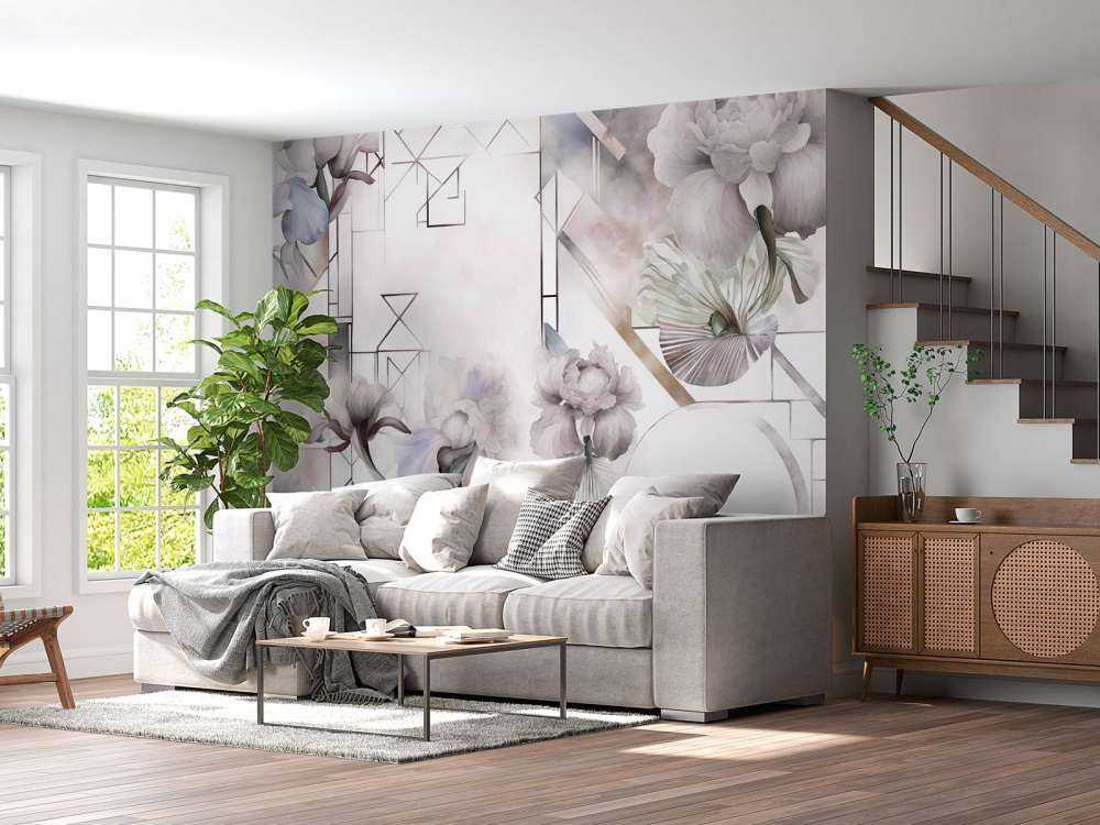 Acquerello Geometria Beige