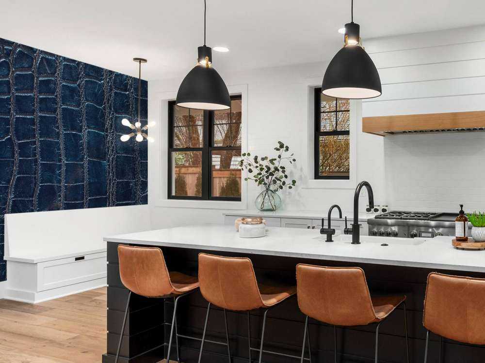 Pelle lucida di coccodrillo