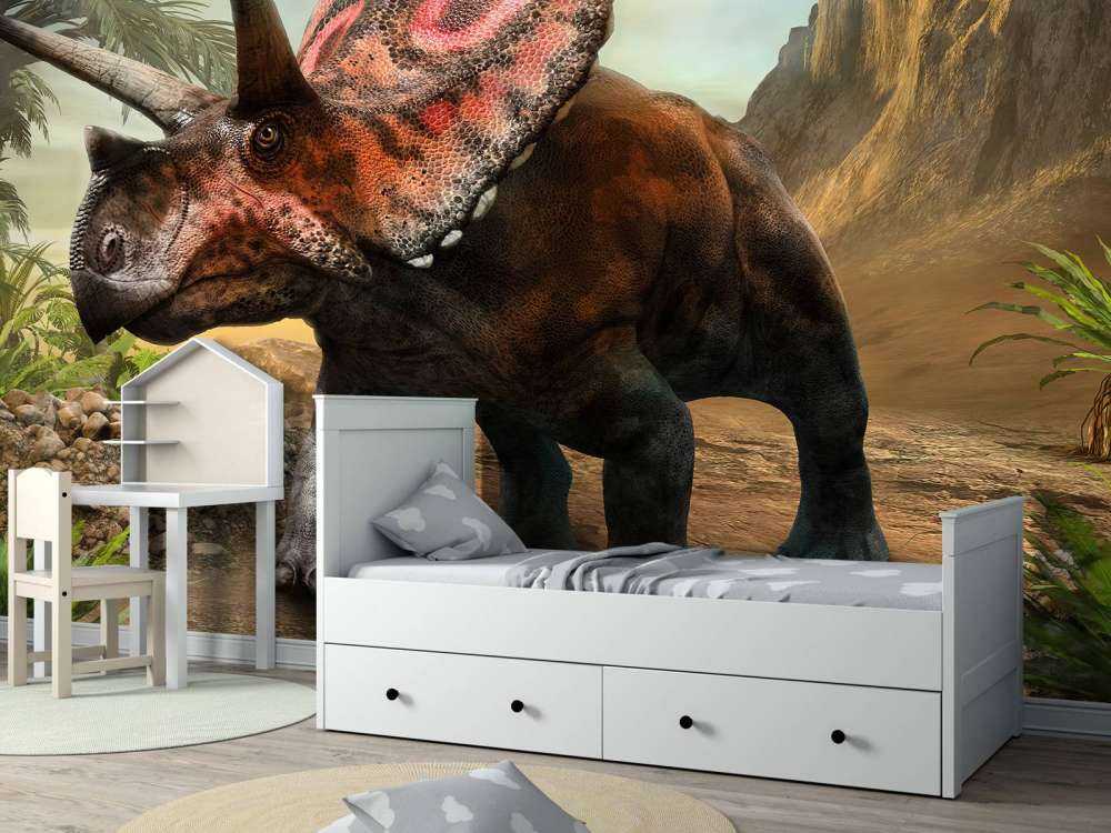 Torosaurus nella foresta