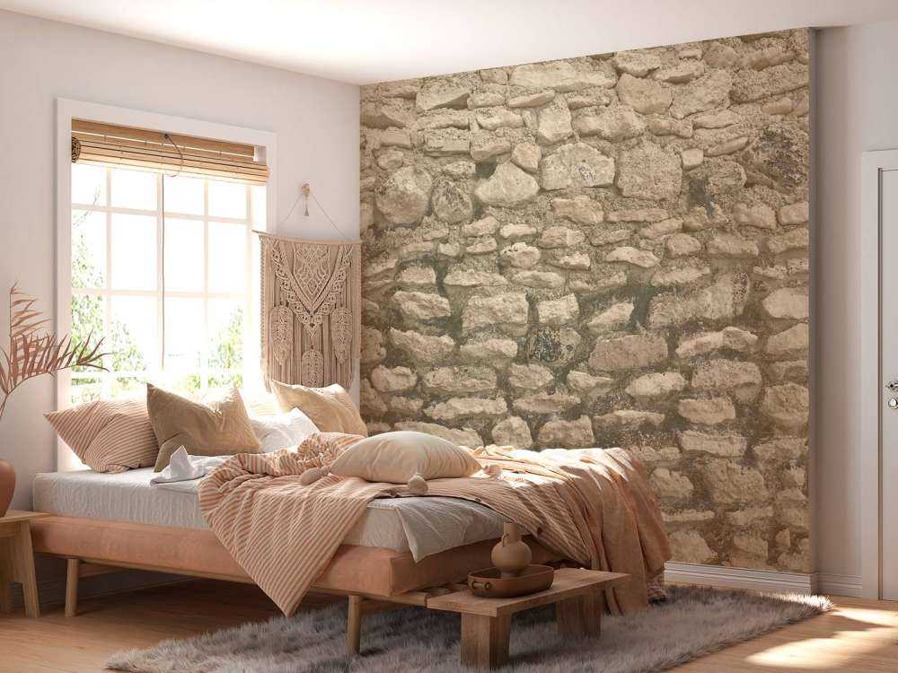 Pietre beige grossolane