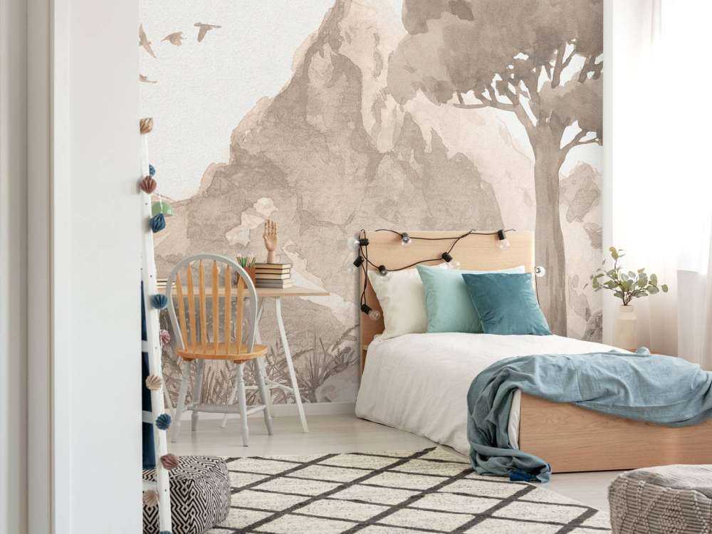 Montagna in acquerello