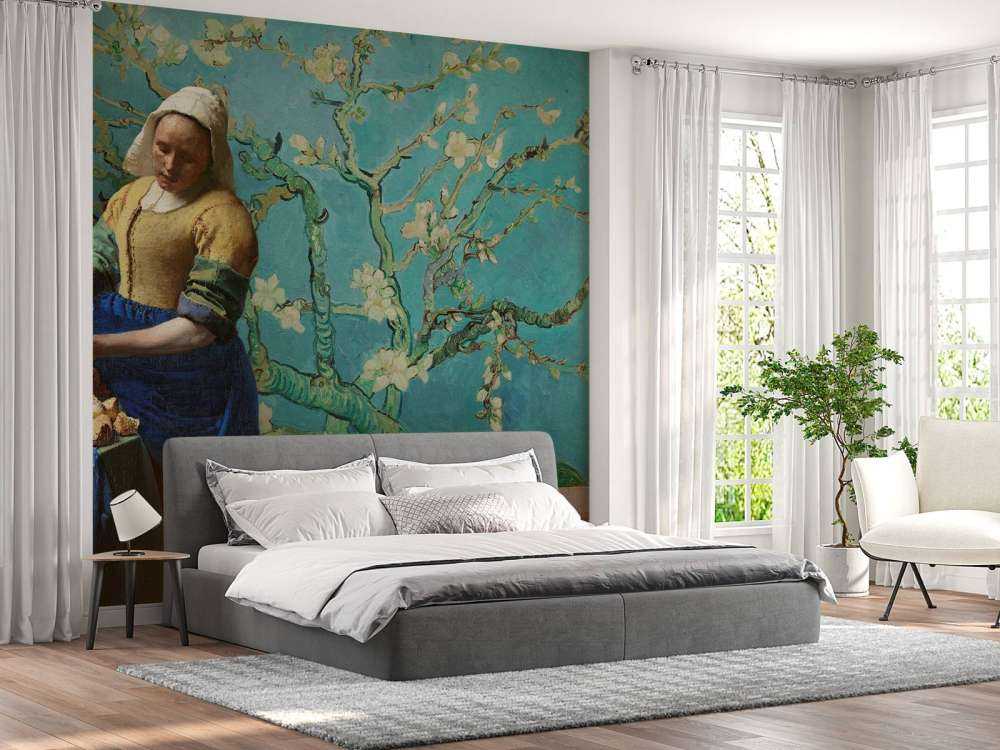 La lattaia e il mandorlo in fiore