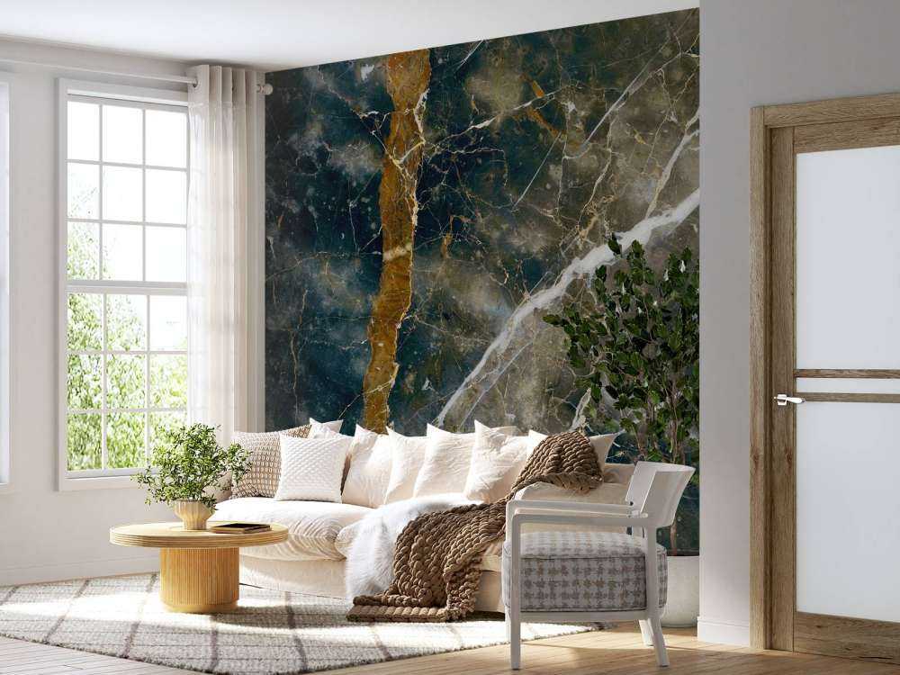 Marmo con struttura a nuvole