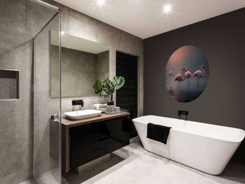 Alba Nebbiosa dei Fenicotteri