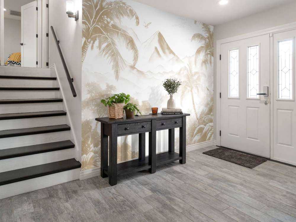 Alba sull'Isola Vulcanica, taupe