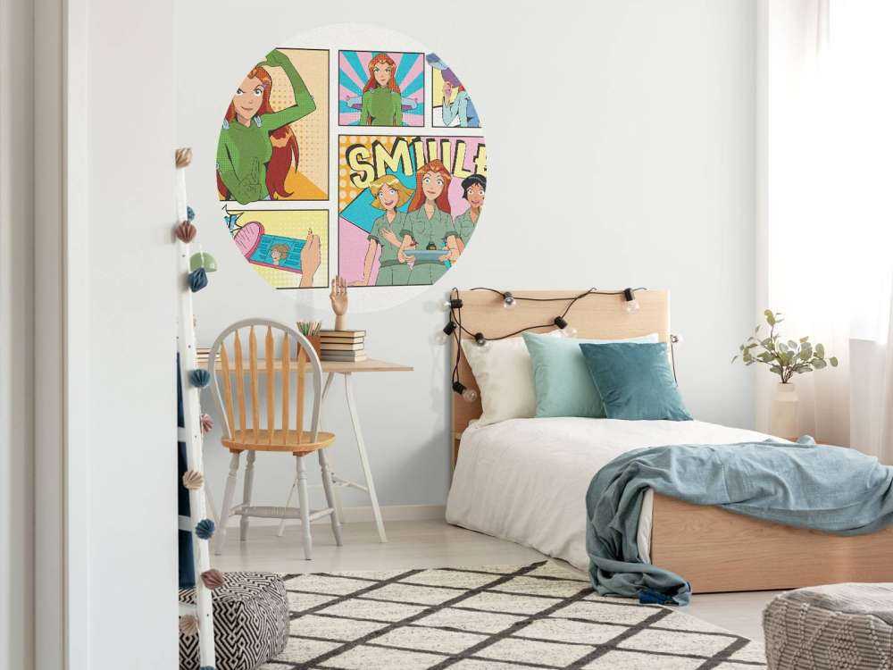 Eroine dei fumetti in azione