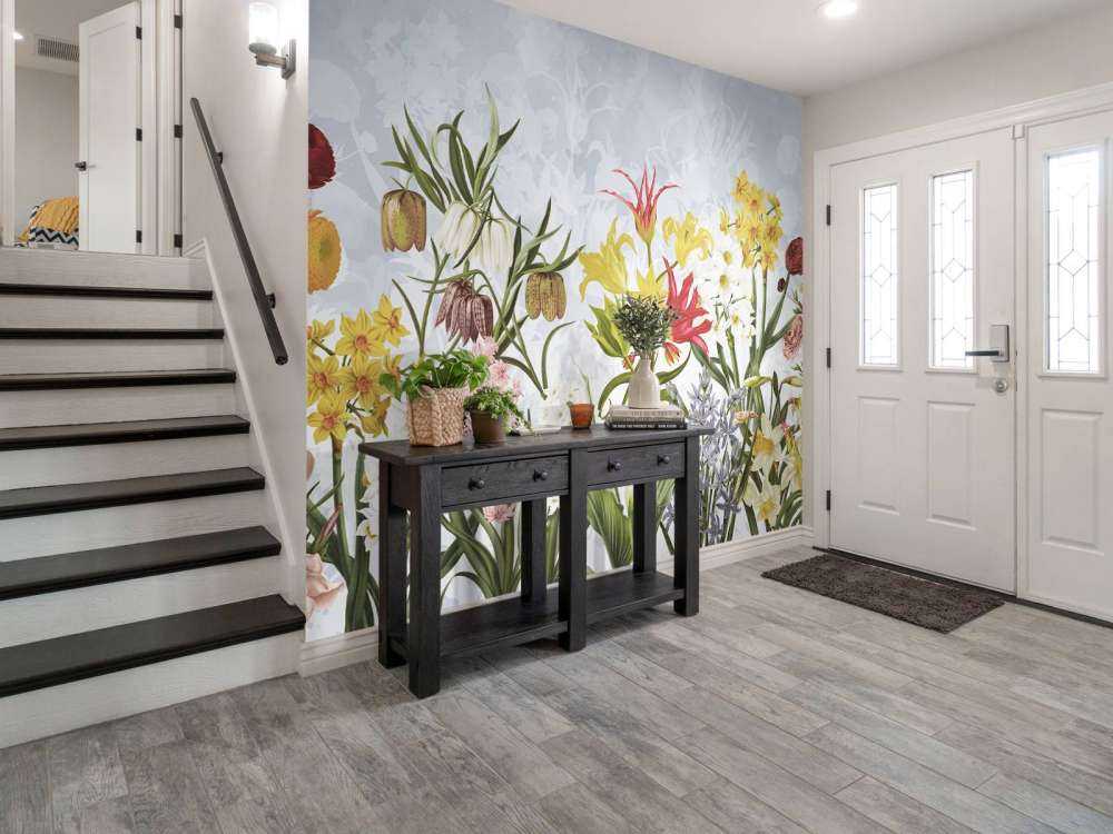 Fiori di Primavera - Cielo Nuvoloso Blu