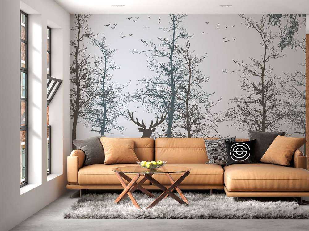 Contorno Invernale Silenzio della Foresta