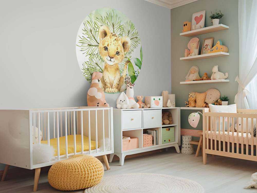 Cucciolo di leone di Savana