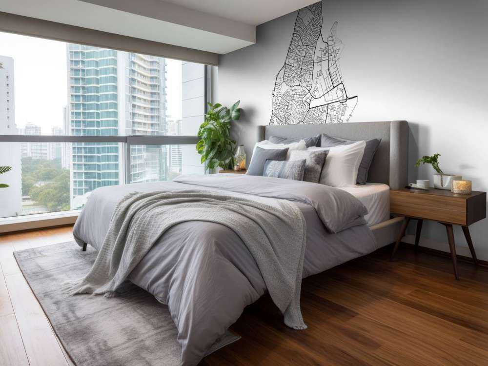 Mappa di Haarlem, bianco