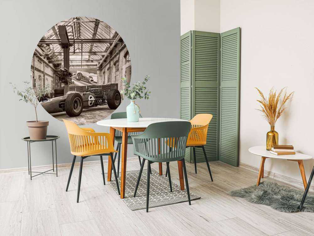 Vecchia auto da corsa