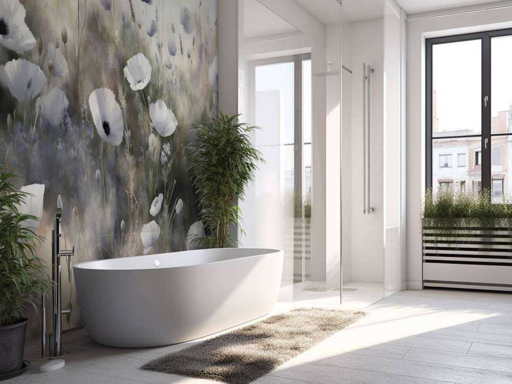 Danza di fiori selvatici - blu