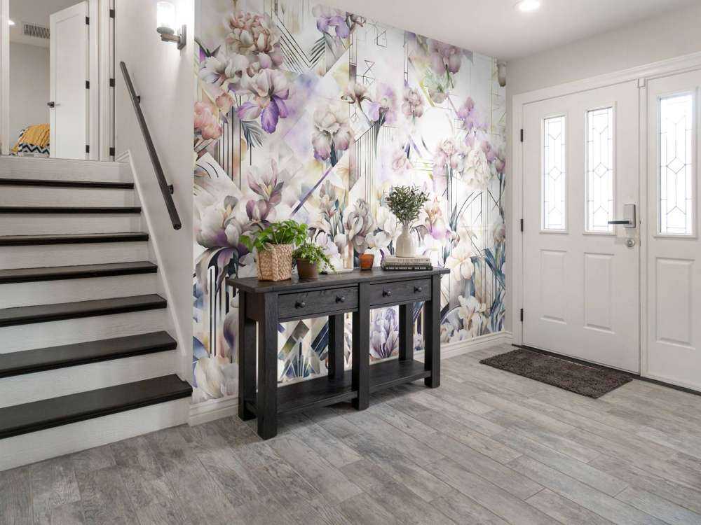 Enormi Iris Acquerello Viola