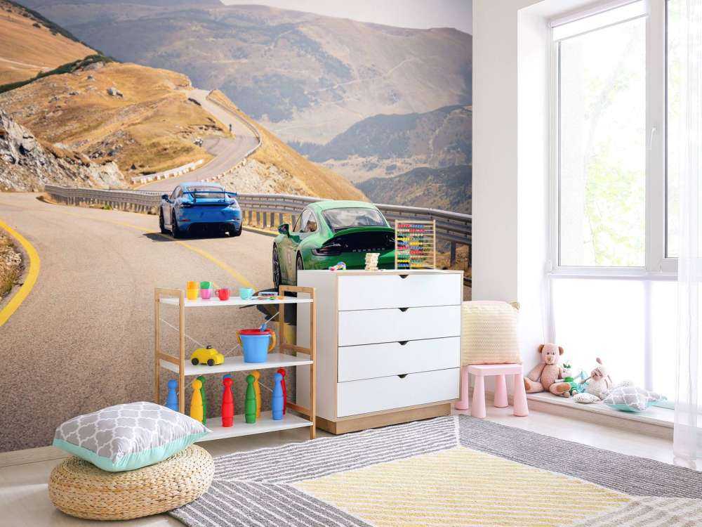 Percorso tortuoso tra le montagne