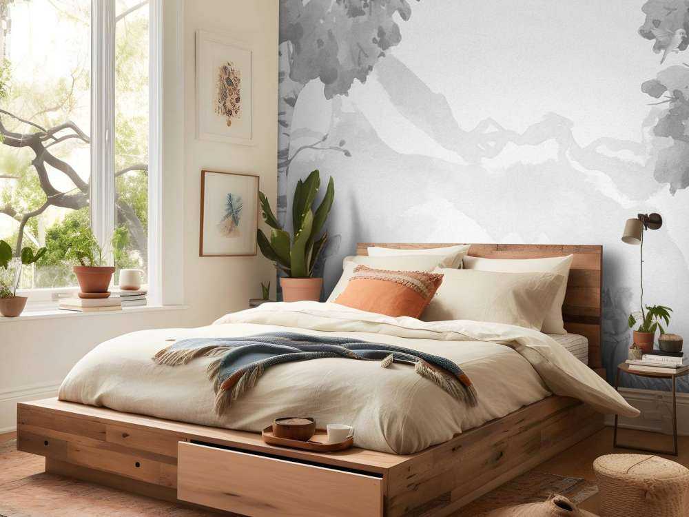 Cervi in tonalità di grigio