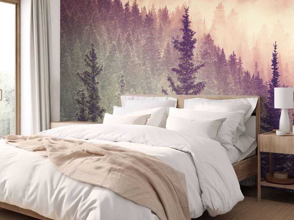 Nebbia nella foresta