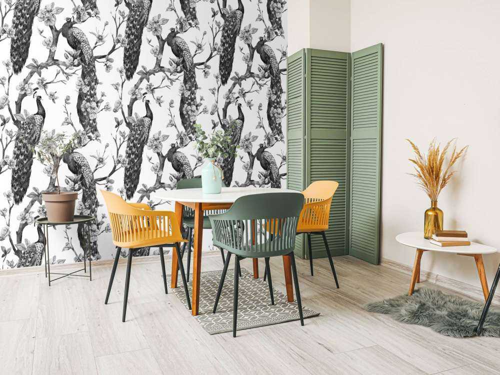 Splendore Monocromatico di Pavone