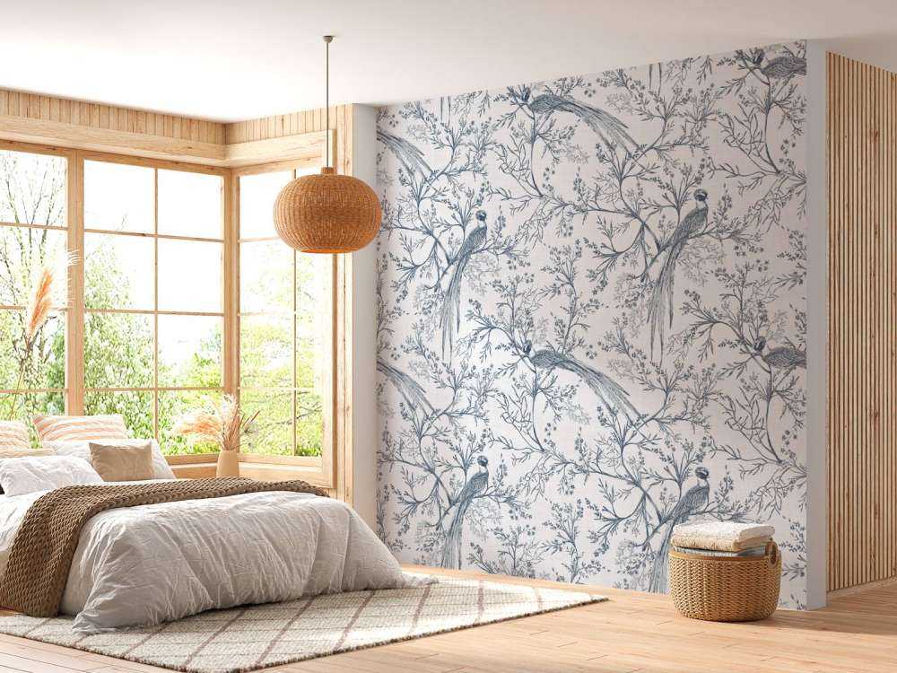 Disegno di uccelli firmato