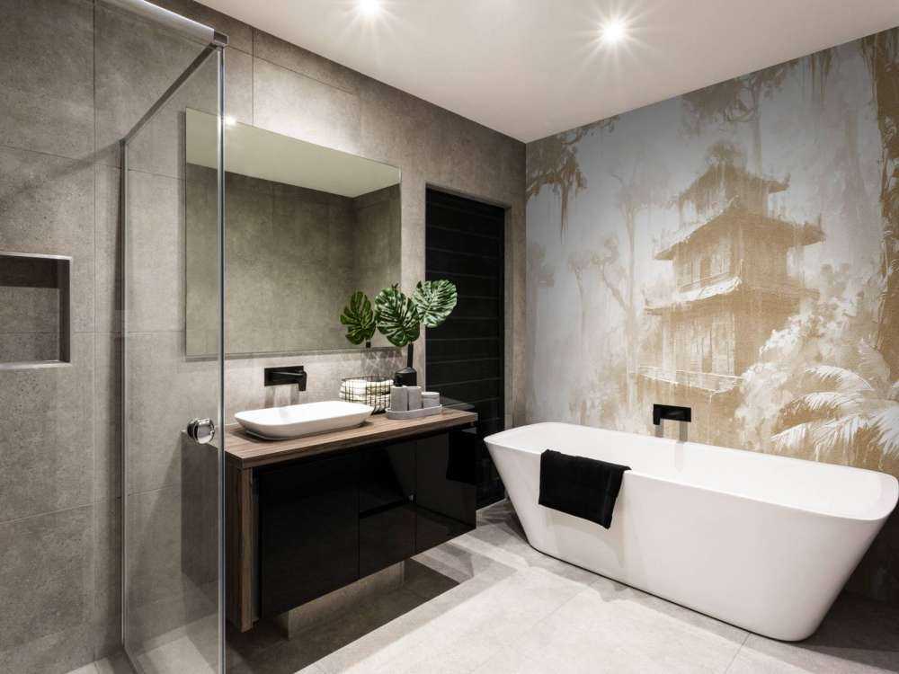 Capanna Nascosta nella Foresta Nebbiosa, taupe