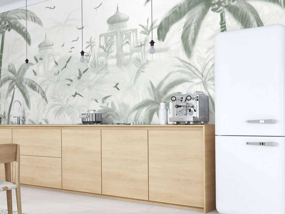 Giardino Orientale all'Alba, verde