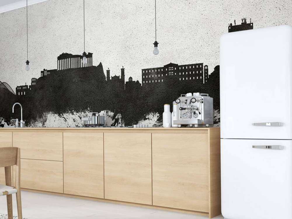 Acquerello skyline, Atene