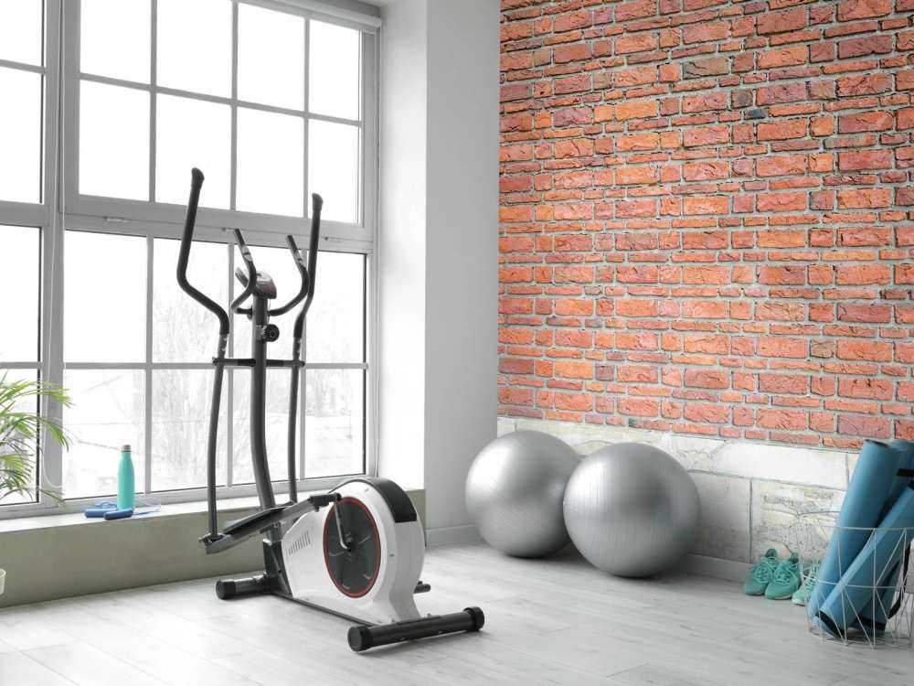 Mattoni con calcestruzzo vecchio 