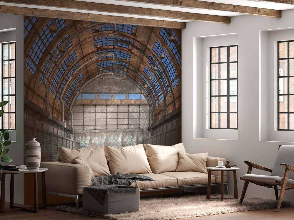 Sala di fabbrica d'epoca