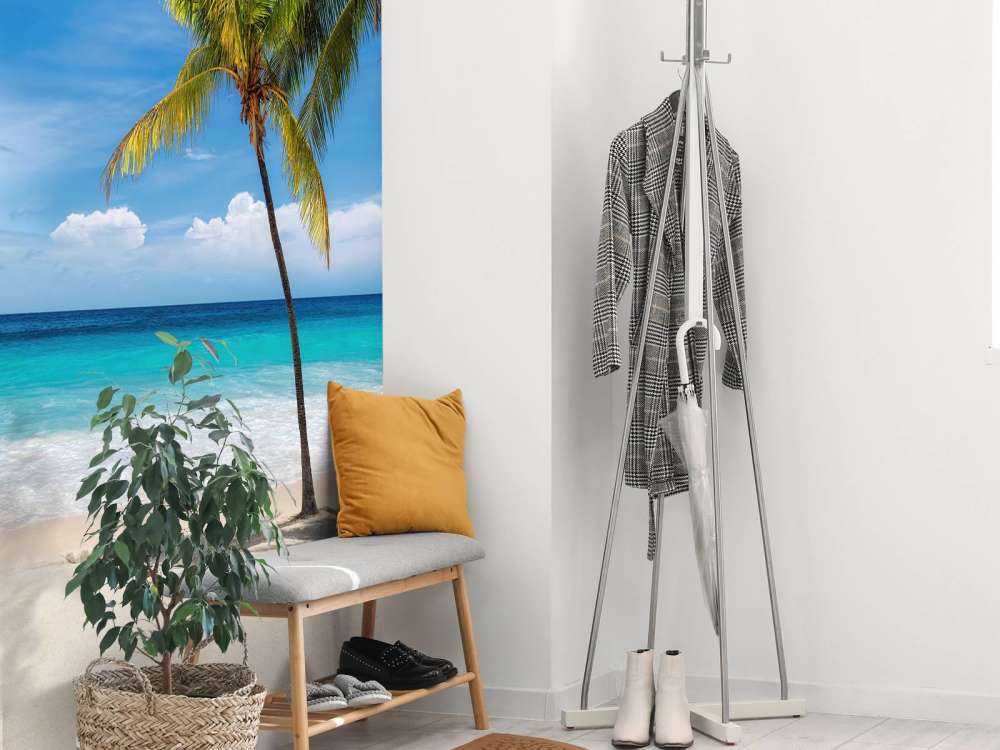 Spiaggia di sabbia tropicale