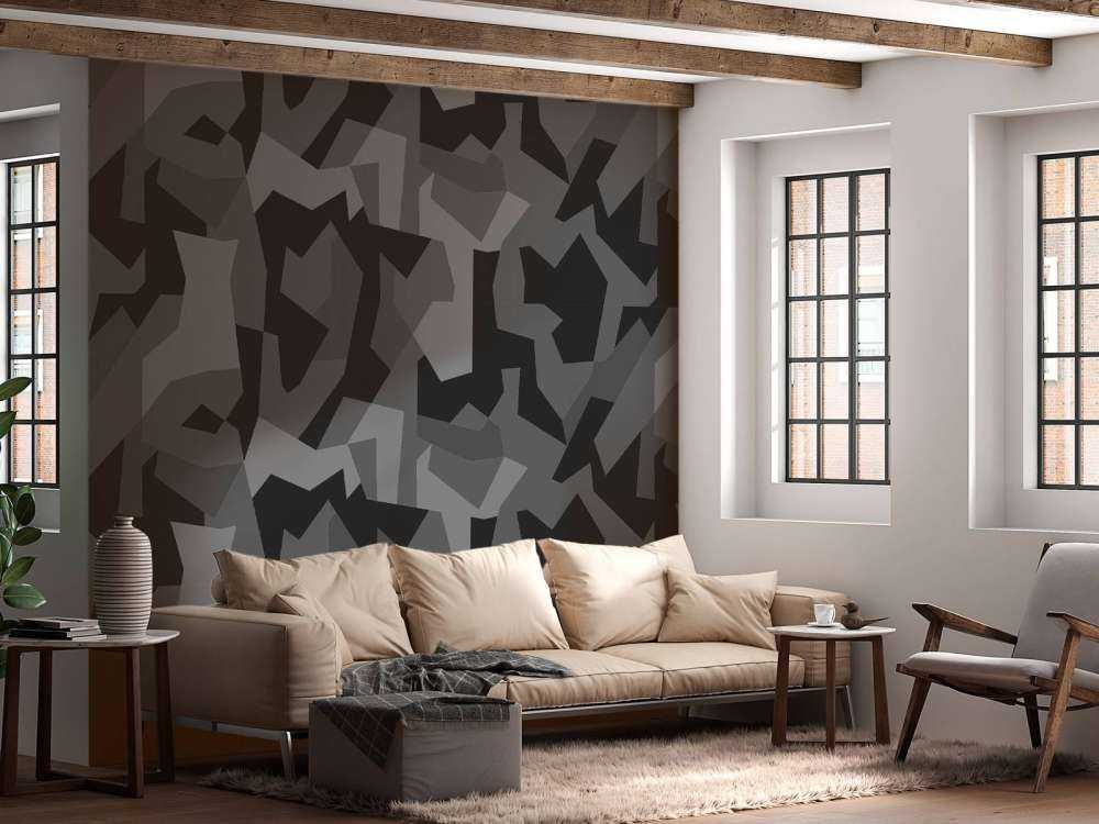 Modello grigio, scuro