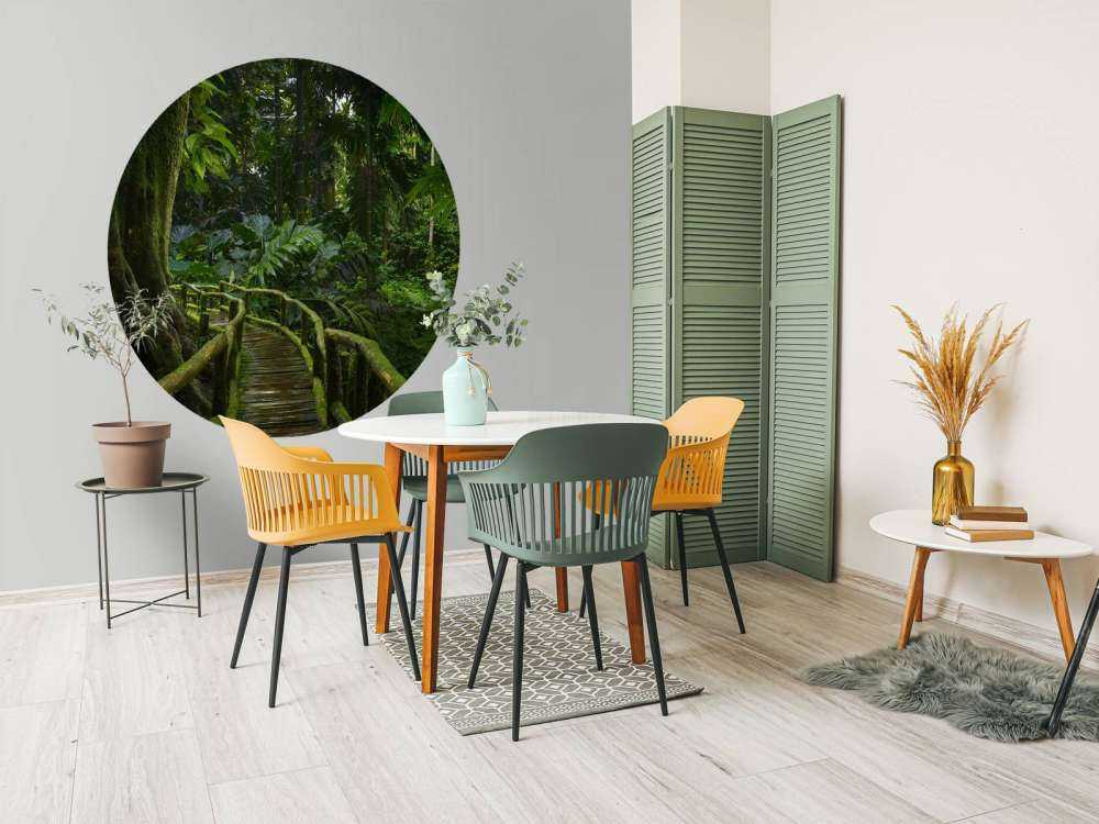 Ponte stretto della giungla