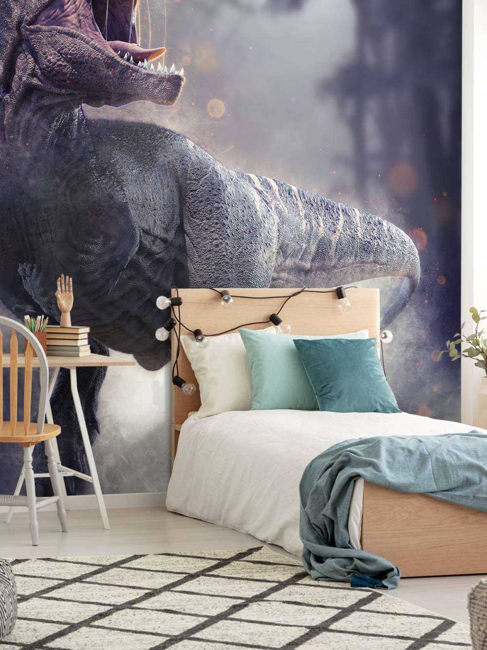 Tyrannosaurus Rex di notte