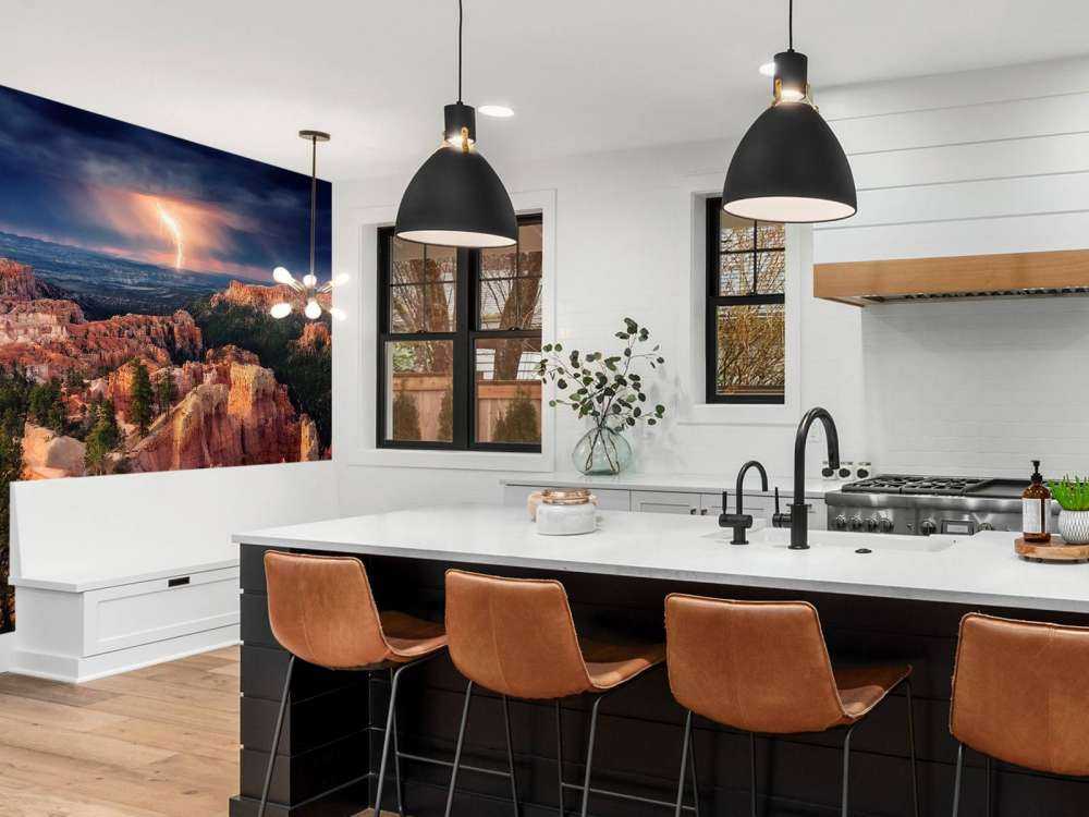 Lightning over Bryce Canyon